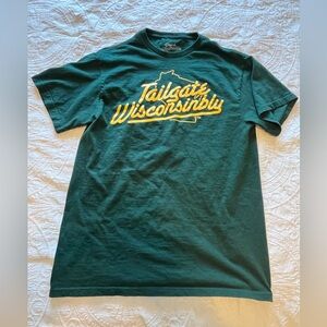 5 for$5✨Men’s “Tailgate Wisconsinblu” Tee, Size M *New*
